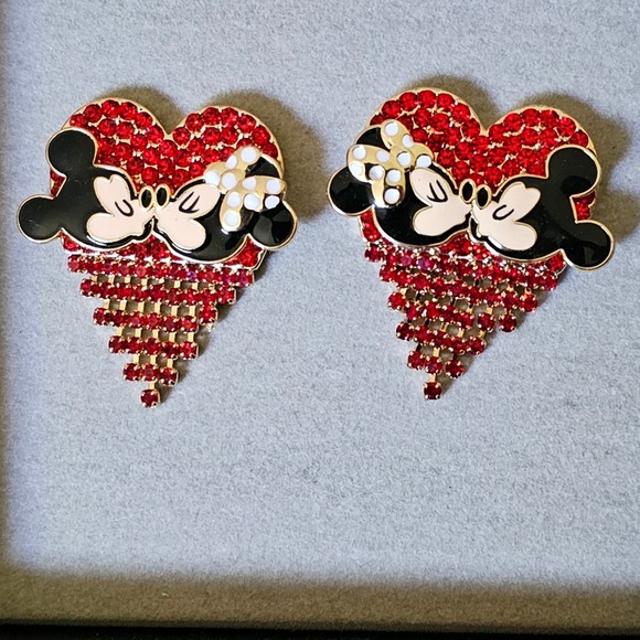 NIB, Disney X Baublebar Mickey & Minnie earrings - Picture 2 of 3